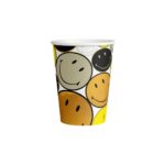 Amscan - Gobelets en papier Smiley  8pcs 250ml