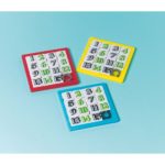 Amscan -  12 Puzzles à glisser en plastique 6,2 x 6,2 cm