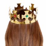 Amscan -  Couronne  en plastique doré/ ajustable