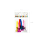 PartyDeco - Sifflets couleurs mélangés (1 pqt. / 6 pc.)