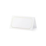 PartyDeco - Marque place - Cadre, or, 9.5x5.5cm