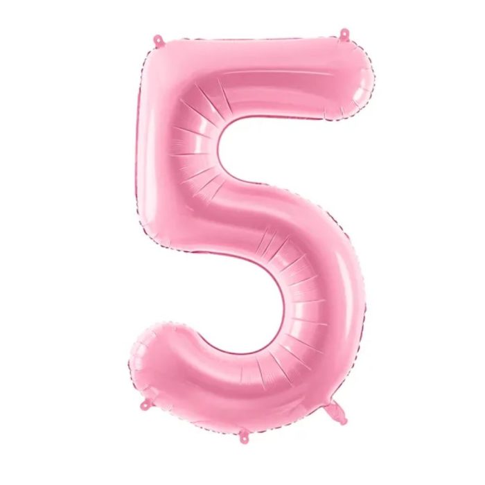 big_2419-1.jpg PartyDeco - Ballon Chiffre 5, Rose 86cm