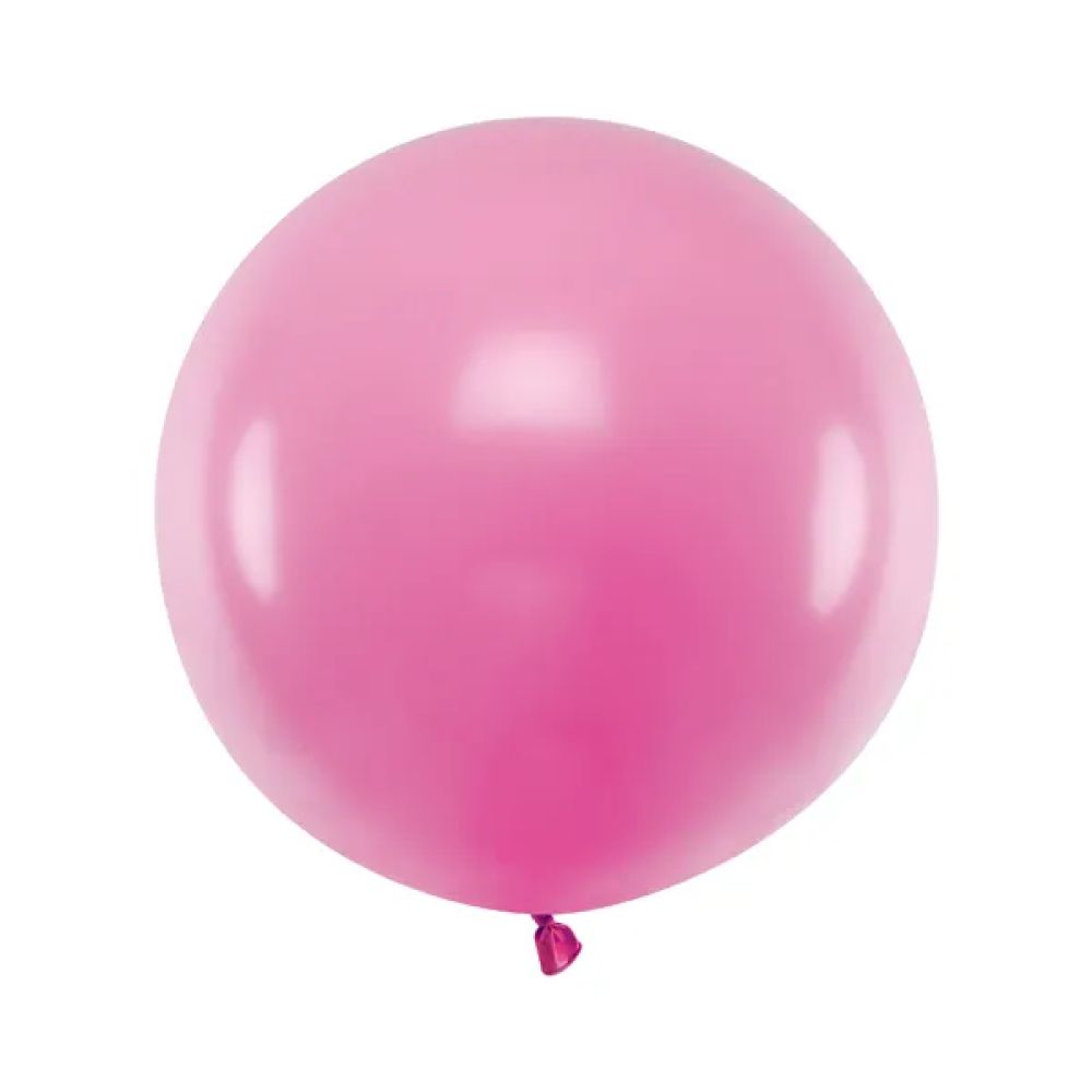big_2507-1.jpg PartyDeco - Ballon Rond 60cm 1pcs fuchsia – Image 1