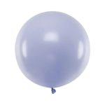PartyDeco - Ballon Rond 60cm 1pcs Lilas