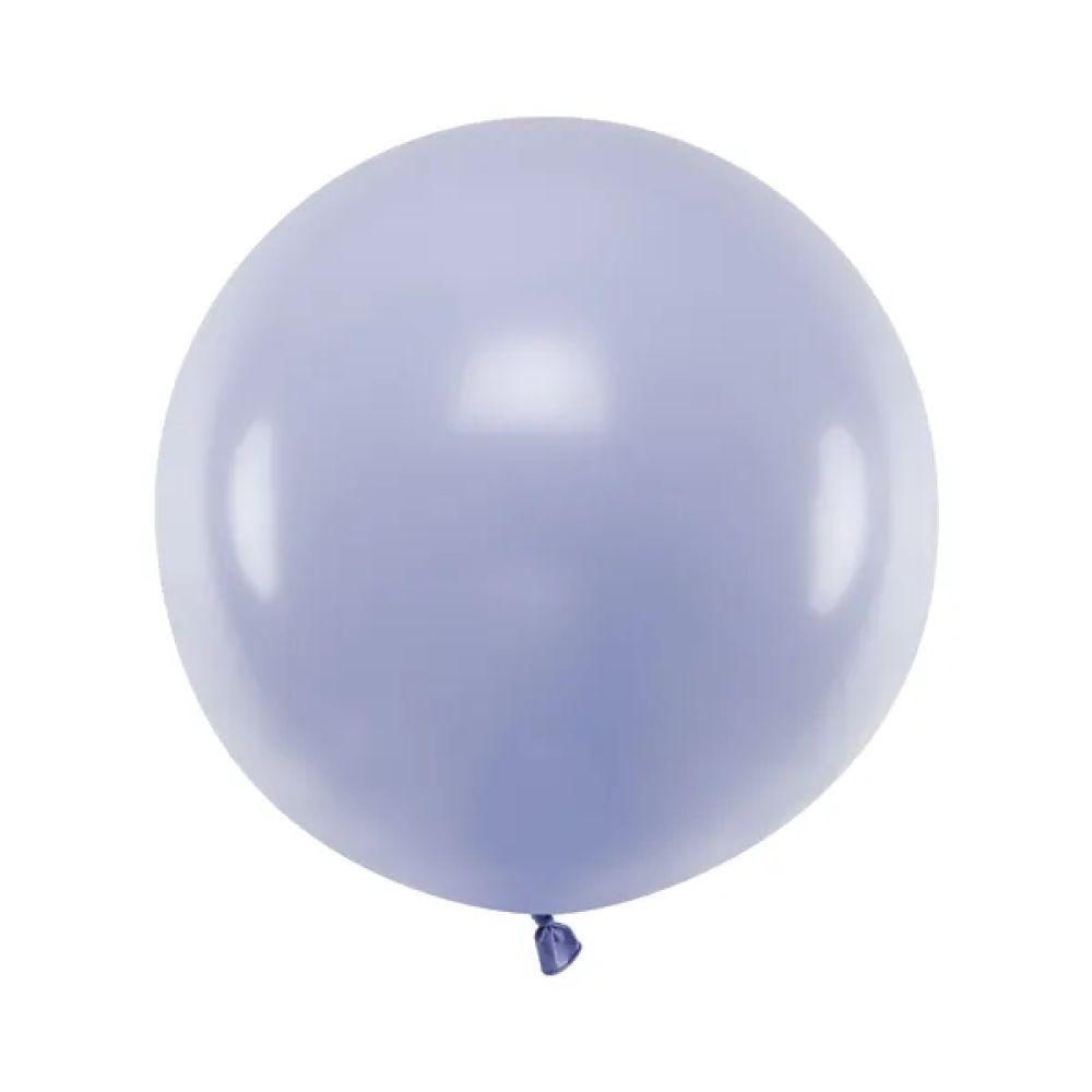 big_2509-1.jpg PartyDeco - Ballon Rond 60cm 1pcs Lilas – Image 1