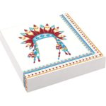 Amscan - 20 Napkins Tomahawk 33 x 33 cm