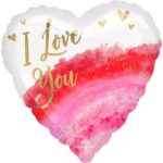 Amscan - Ballon Foil Coeur i love you 43cm