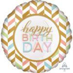 Amscan - Ballon Foil H.B. Géant 71cm