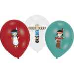 Amscan - Ballon Tomahawk 6 pcs 28cm