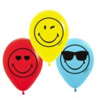 Amscan - Ballon Smiley 6 pcs 28cm