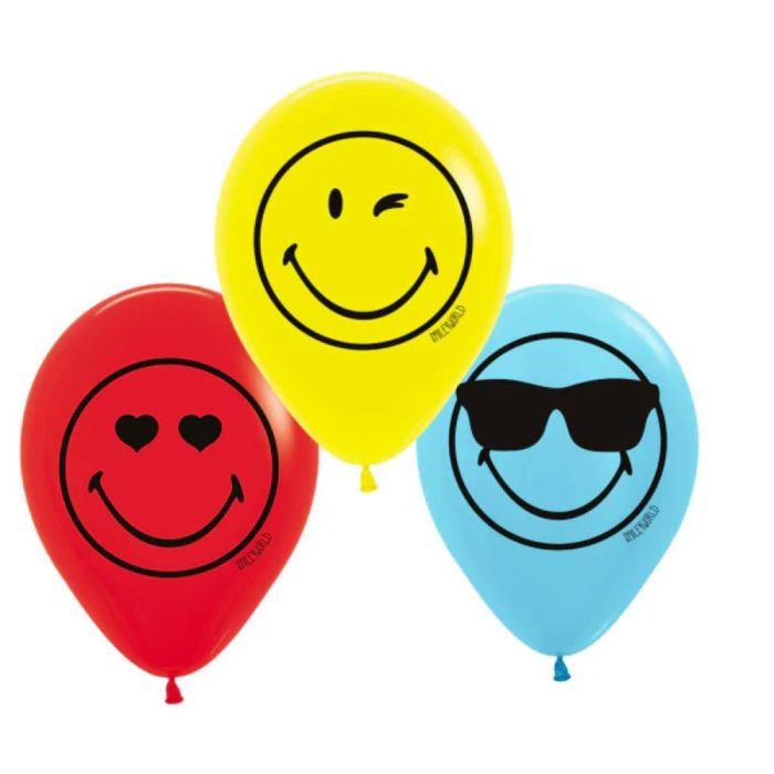 big_2537-1.jpg Amscan - Ballon Smiley 6 pcs 28cm