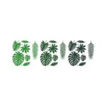 PartyDeco -  Tropical leaves 21pcs