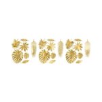 PartyDeco -  Tropical leaves  doré 21pcs