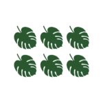 PartyDeco -  Monstera leaves  place cards 6pcs