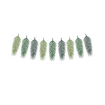 PartyDeco -  guirlande party tropical 9 feuilles
