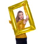 Amscan - Photo Booth Cadre doré 85cm