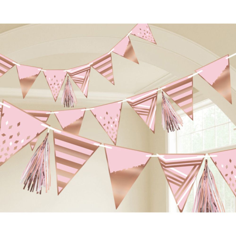 big_2565-1.jpg Amscan - Banner Rose Gold Birthday Paper 255 cm – Image 1