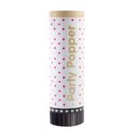 PartyDeco - Cannon à Confetti - coeurs  2pcs