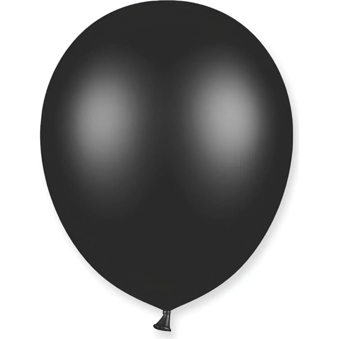 Globobest - Ballons noir 12pcs 28cm