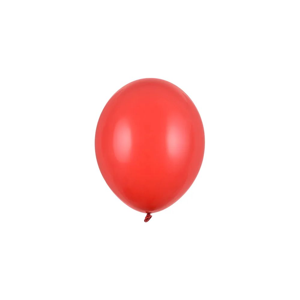 big_2585-1.jpg PartyDeco - Ballons 30 cm, Rouge coquelicot pastel – Image 1