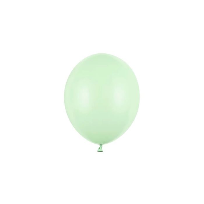PartyDeco - Ballon Strong 30 cm, Pastel Pistache