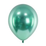 PartyDeco -Ballons Glossy 30 cm, Vert 10pcs