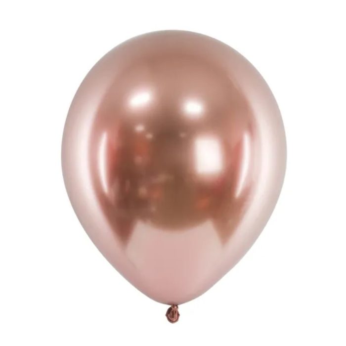 big_2610-1.jpg PartyDeco -Ballons Glossy 30 cm, Or Rose 10pcs