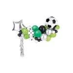PartyDeco -Guirlande de ballons - football mix environs 2m