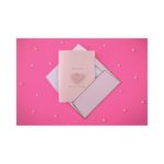 PartyDeco - Carte avec épingle Mom, 10.5 x 14.8cm