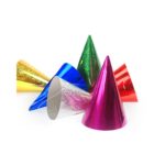 PartyDeco - Chapeaux de fête, holographiques Assortiment 20pcs