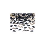 PartyDeco - Chauve-souris confettis 15g