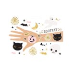 PartyDeco - Tatouage temporaire boo