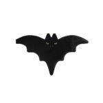 PartyDeco -Serviettes de table - Chauve-souris, 16x9cm
