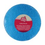 FunCakes -  Cake Drum Rond - Ø20 cm - Bleu