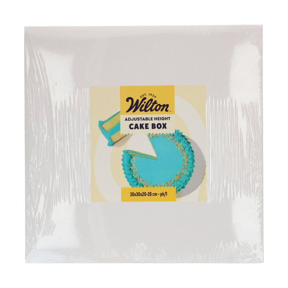big_2779-1.jpg Wilton - Boîte à Gâteaux Hauteur Réglable 30x30x20-28 cm – Image 1