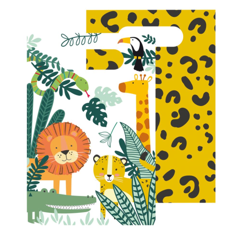 big_2789-1.jpg 8 Sacs papier Get Wild 23,2 x 16,3 cm – Image 1