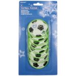 8 Jeux de patience labyrinthes en plastique - Sèche-pleurs Foot 7 x 7 cm