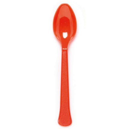 big_2800-1.jpg Cuillère en plastique Fiesta 24 pièces Rouge