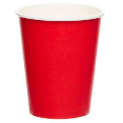 8 Gobelets Fiesta 237ml rouge