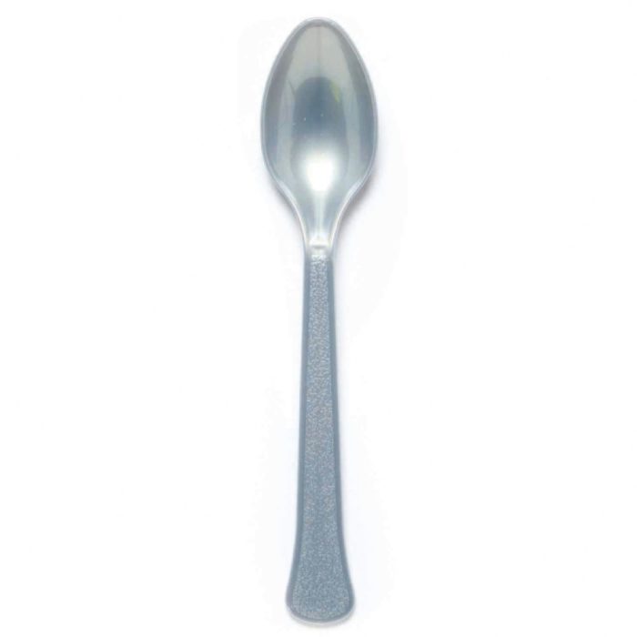 Cuillère en plastique Graphite 24 pièces