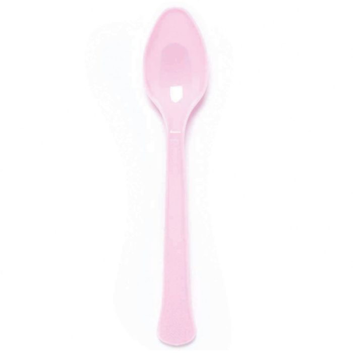 Cuillères en plastique Guimauve 24 pièces