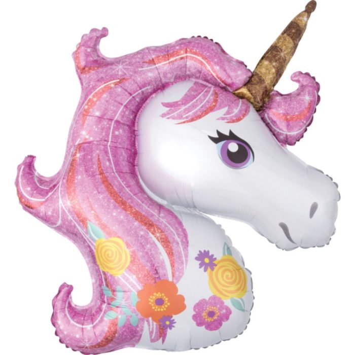 Ballon Foil Supershape "Magical Unicorn" 83X73 cm