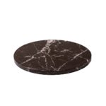 Decora - Cake board Black Marble Effect Ø 25 X 1,2 H Cm