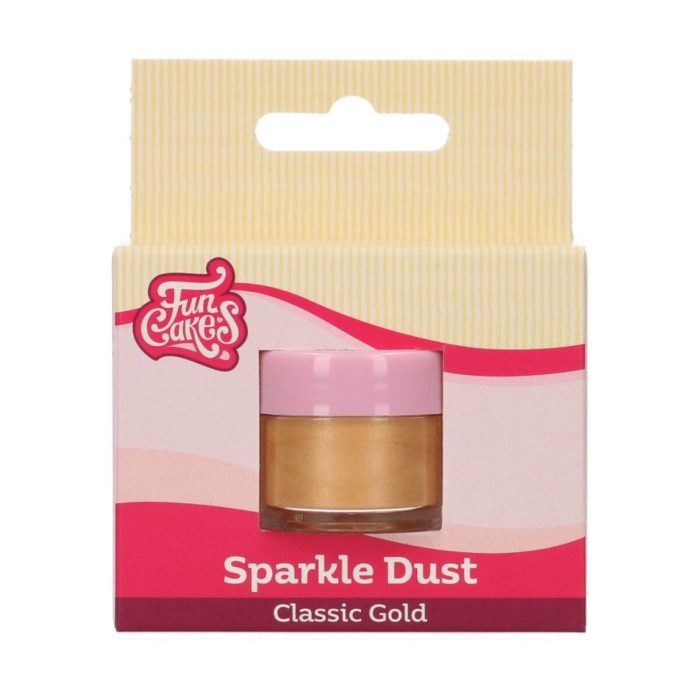 FunCakes Poudre Alimentaire Scintillante Classic Gold
