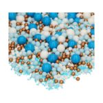 FunCakes Soft Pearls Mix Blue Celebration 80g