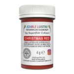 Sugarflair Edible Lustre Christmas Red, 4g
