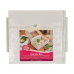Funcakes -  Cupcake Box 6 White or 12 mini white - 3pcs