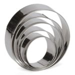 Patisse - Emporte-pièce Biscuit Rond Set/5 inox