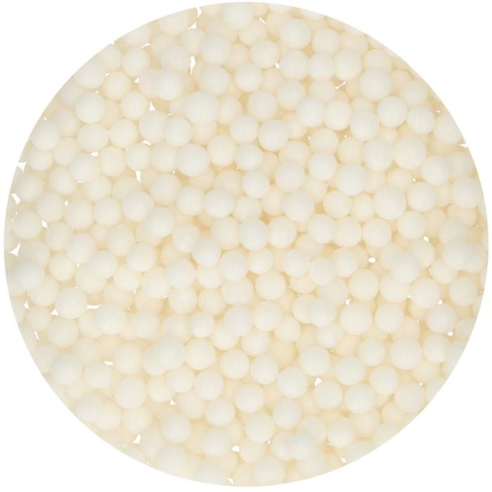 Funcakes - Soft Pearls Medium White 60 g