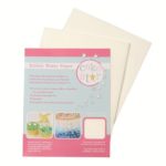 Cake Star - Papier azyme - Blanc- pk/12